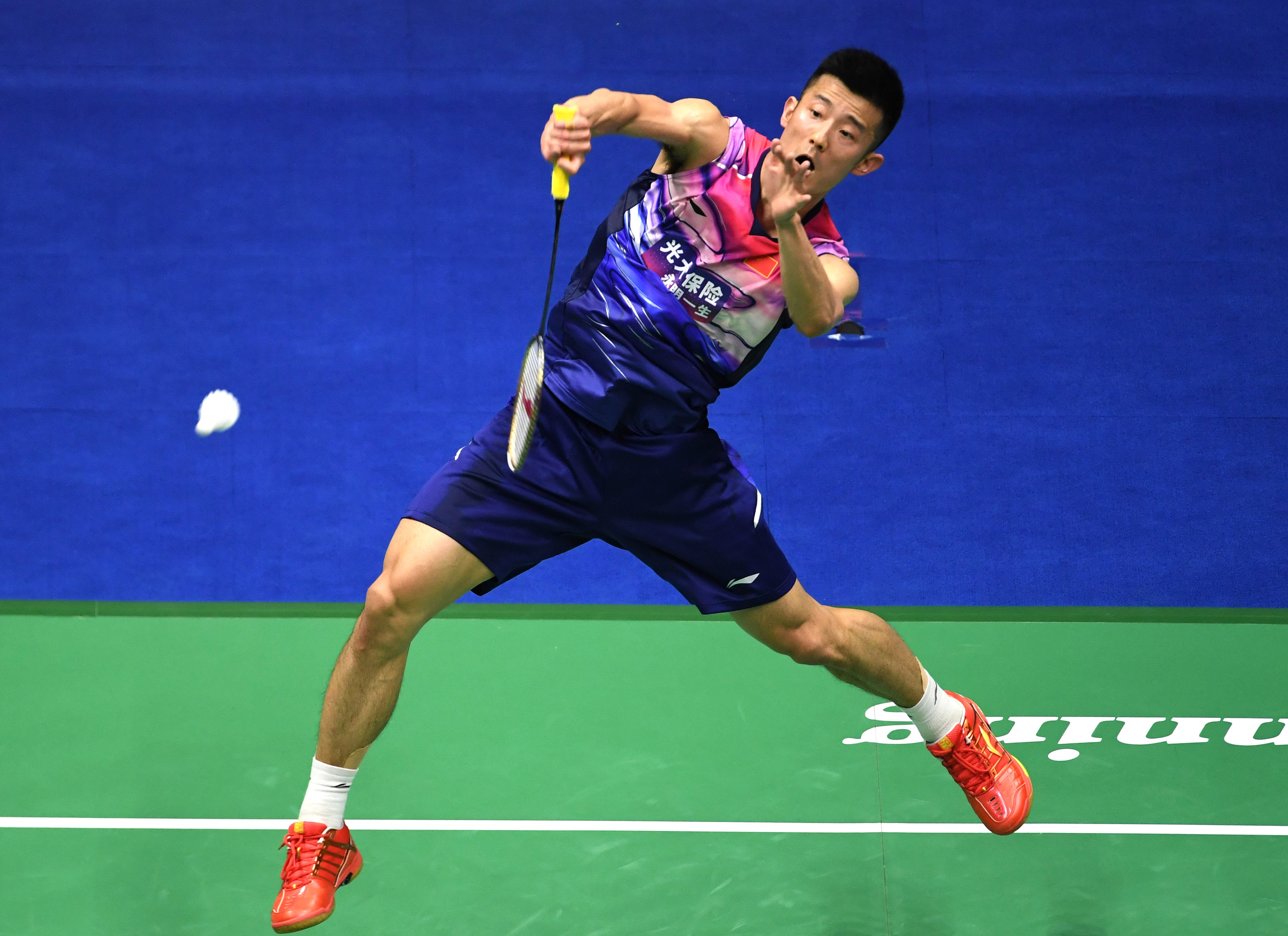 包含印度羽毛球队强势印尼羽毛球队，谌龙完成帽子戏法的词条